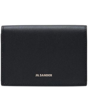 Jil Sander Leather Wallet - Black
