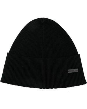 Saint Laurent Cashmere Beanie - Black