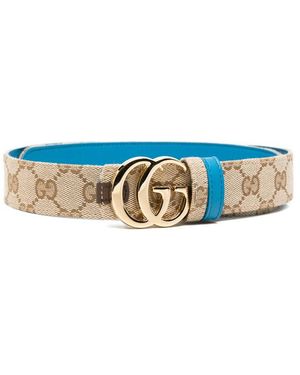 Gucci Neutrals Belts - Blue