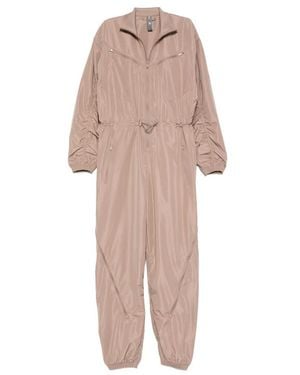 adidas By Stella McCartney Zip-Fastening Drawstring Jumpsuit - Pink