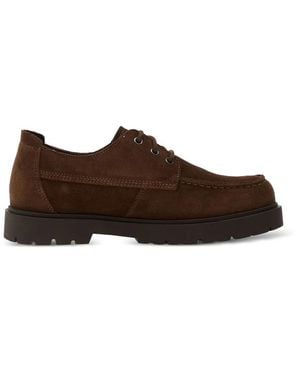Birkenstock Highwood Moc Suede Derby Trainers - Brown