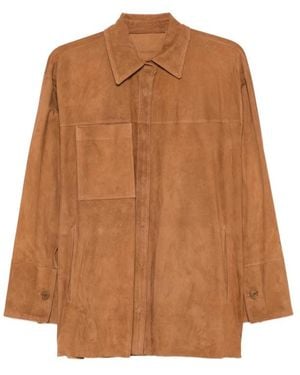 Salvatore Santoro Leather Jacket - Brown