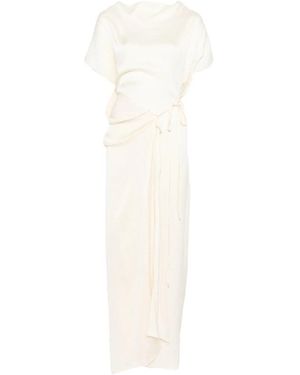 Bondi Born Tie Side Maxi Dress - White