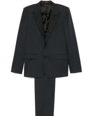Gucci Single-Breasted Suit - Black