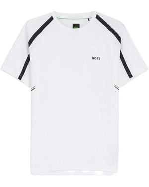 BOSS Logo-Print T-Shirt - White