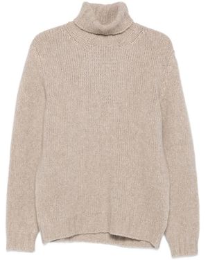 Fedeli Turtleneck Jumper - Natural