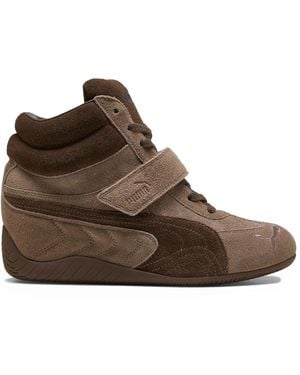 PUMA Speedcat Wedge-Heel Sneakers - Brown