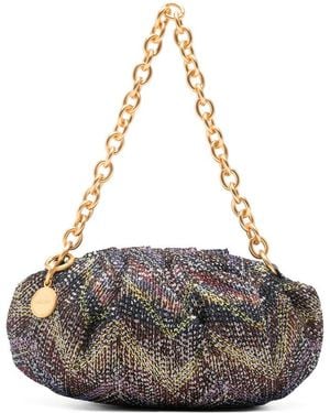 Missoni Multicolour Zigzag Pattern Tote Bag - Grey