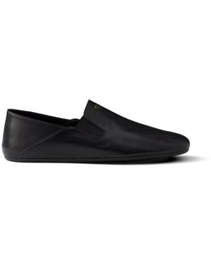 Prada Leather Loafers - Black