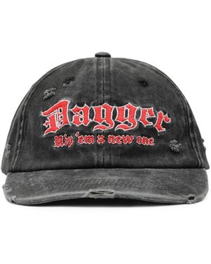 DAGGER Distressed Embroidered Baseball Cap