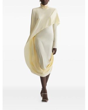white dress hoco White Iridescent Sequins One-Shoulder Mini Homecoming Dress