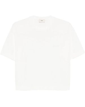 Autry T-Shirt Logo Patch - White