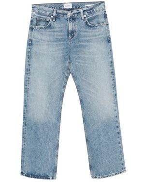 Citizens of Humanity Faye Faded Straight-Leg Jeans - Blue
