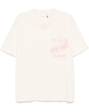 Honor The Gift Stereo Mono T-Shirt - White