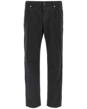 Stone Island Five-Pocket Trousers - Black