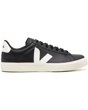 Veja Campo Chromefree Leather Trainers /white 3 - Black