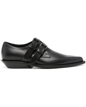 Ann Demeulemeester Bowie Monk Shoes - Black