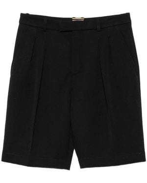 Saint Laurent Tailored Shorts - Black