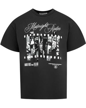 MIDNIGHT RODEO Psychological Thriller T-Shirt - Black