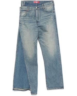 Junya Watanabe Layered Jeans - Blue