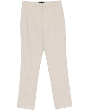 Fabiana Filippi Beaded-Detail Trousers - Natural