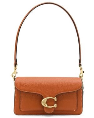 COACH Tabby Leather Shoulder Bag - Brown