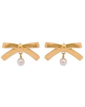 Moschino Earrings - Metallic