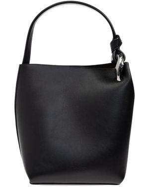 JW Anderson Leather Tote Bag - Black