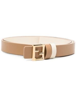 Fendi Neutrals Belts - Natural