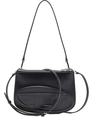 DIESEL 1Dr Twin Shoulder Bag - Black