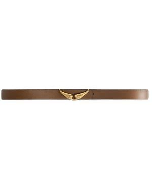 Zadig & Voltaire Rock Reversible 30Mm Gl Belt - Multicolour