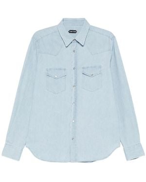Tom Ford Shirts - Blue
