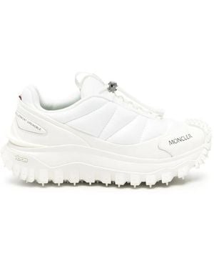 Moncler Quilted Sneakers - White