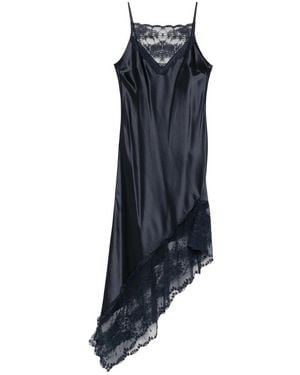 By Malene Birger Laynee Lace Asymmetric Dress - Blue