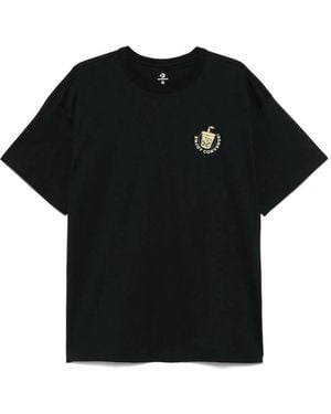 Converse Graphic-Print T-Shirt - Black