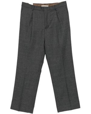 Briglia 1949 Pleated-Detail Wide-Leg Pants - Gray