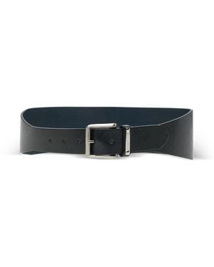 Paloma Wool Alma Leather Belt - Blue
