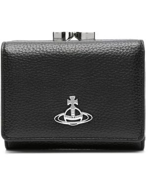 Vivienne Westwood Small Frame Wallet - Black