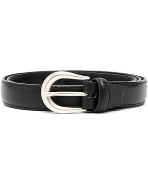 Eraldo Leather Belt - Black