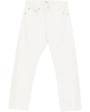 Agolde Magnus Cotton Jeans - White