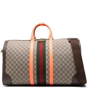 Gucci Medium Savoy Holdall - Brown