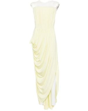 Stella McCartney Draped Midi Dress - White