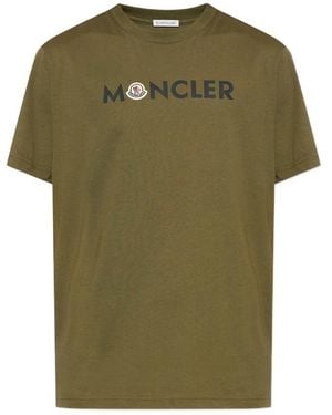 Moncler T-Shirts & Vests - Green