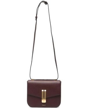 DeMellier Vancouver Grained-Leather Crossbody Bag - White