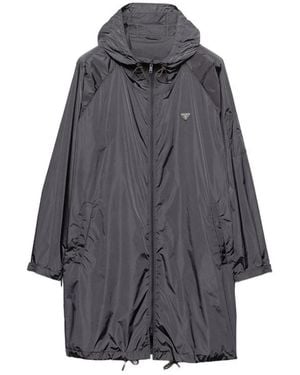 Prada Technical Fabric Jacket - Gray
