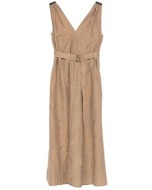 Brunello Cucinelli Dresses - Natural