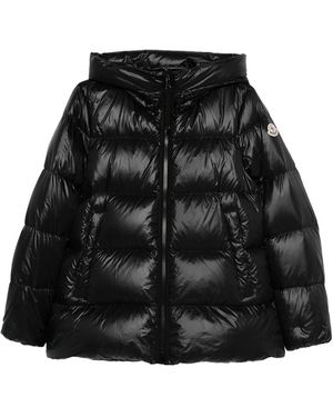 Moncler Hooded Puffer Coat - Black
