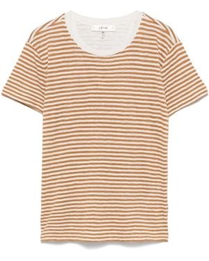 FRAME Striped T-Shirt - Natural