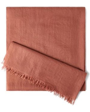 Brunello Cucinelli Fringed Scarf - Brown