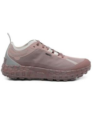 Norda 001A Lace-Up Sneakers - Brown